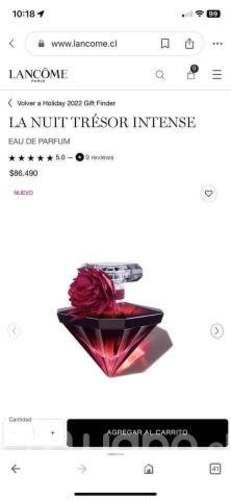 La nuit trésor intense nuevo de lancôme