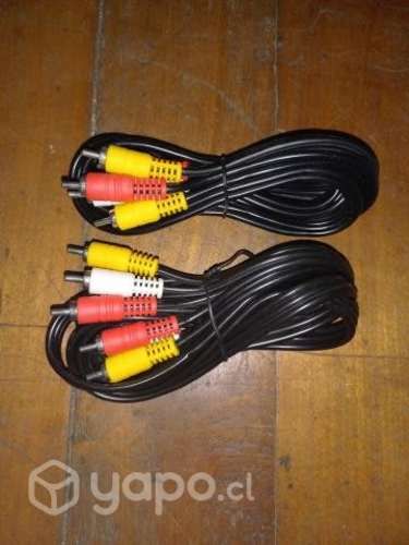 Cables av audio y video