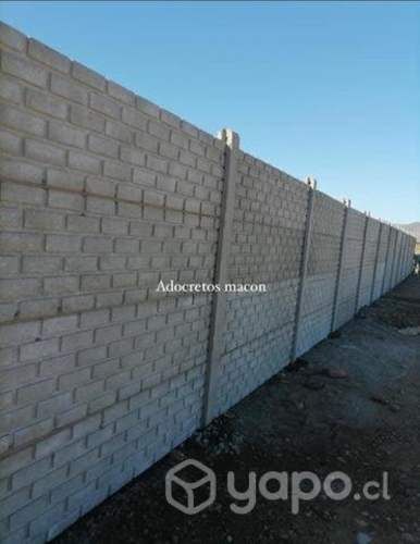 Fábrica de Cierros perimetrales y adocretos