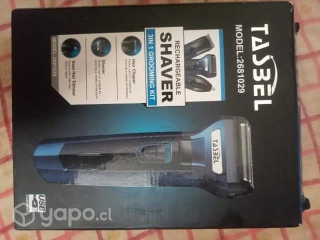 Maquina De Afeitar 3 En 1 Para Caballeros Recargab