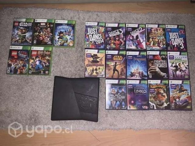XBOX 360+Kinect+19 Juegos