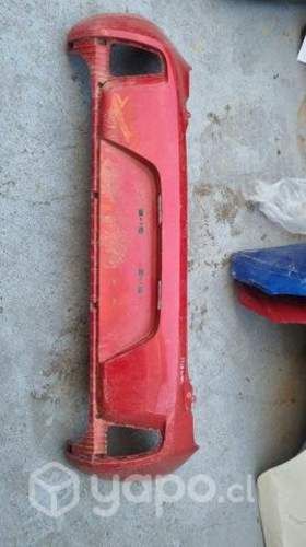 Parachoque trasero kia morning con detalles