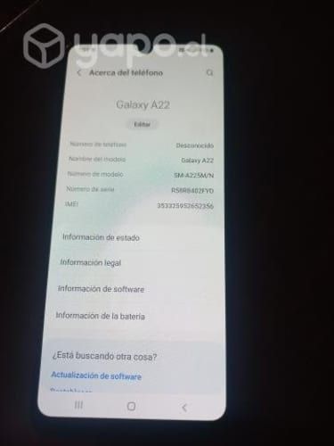 Samsum Galaxy A 22 4G