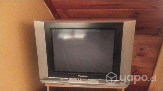 televisor en buen estado con control remoto