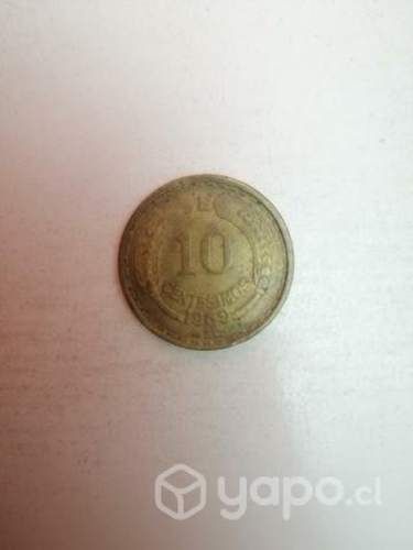 Monedas de 10 centesimos