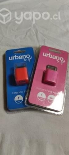 Lote cargadores celular colores