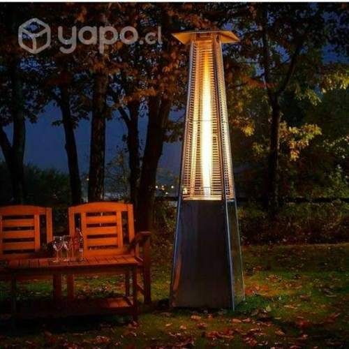 Estufa pirámide gas