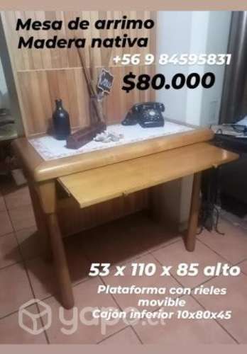 Mesa madera nativa