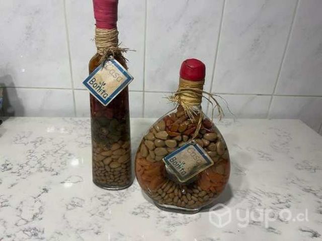 Botellas decorativas