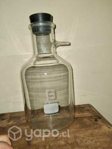 Matraz frasco de filtracion