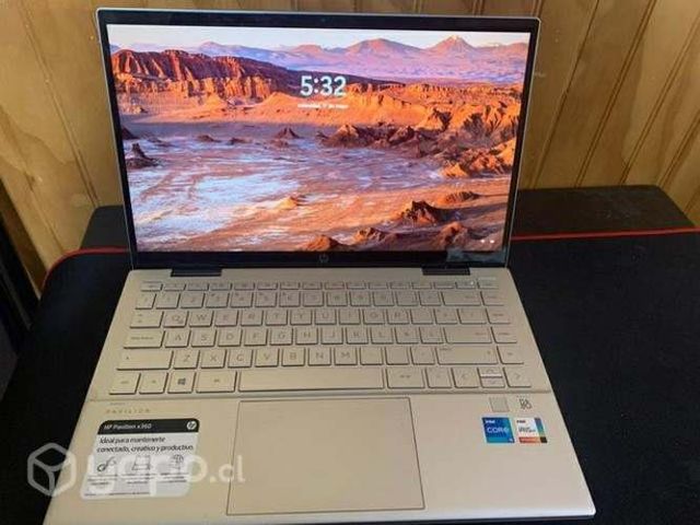 Notebook HP pantalla táctil