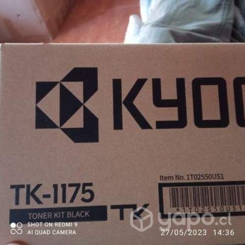 Toner Kyocera tk 1175 black original de alta