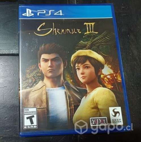 Shenmue 3, ps4 nuevo y sellado