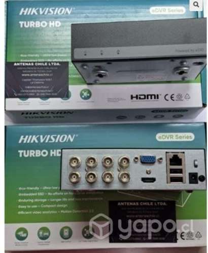 EDVR Con disco ssd 8 canales