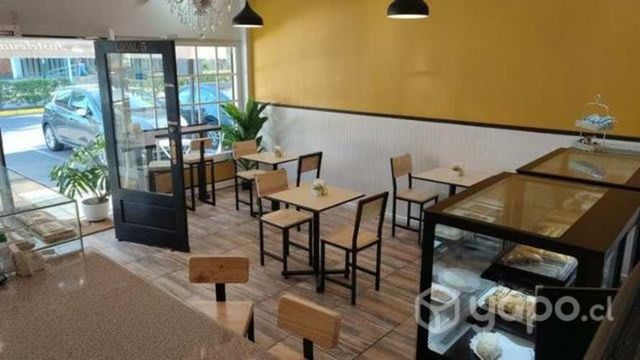 Derecho de llave de cafetería y pastelería