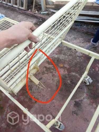 Catre clinico usado manual