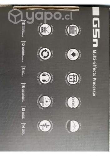 Pedalera multiefecto zoom g5n