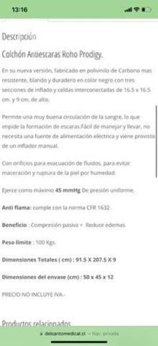 Colchón Antiescaras Roho