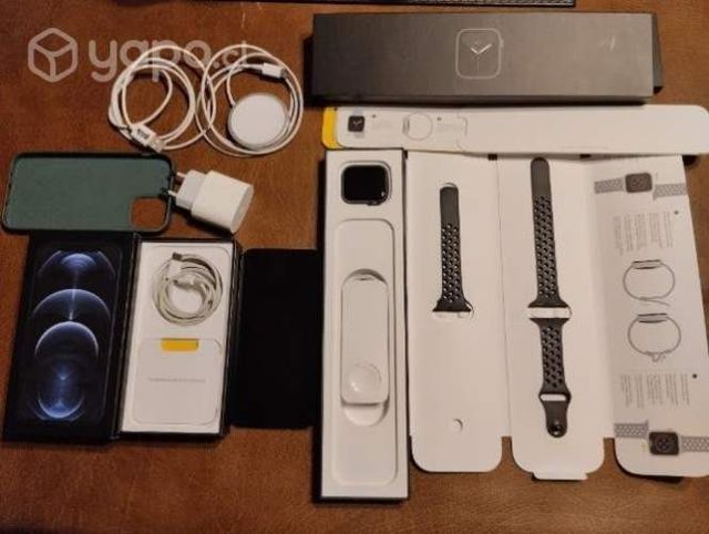 IPhone 12pro y Apple Watch se