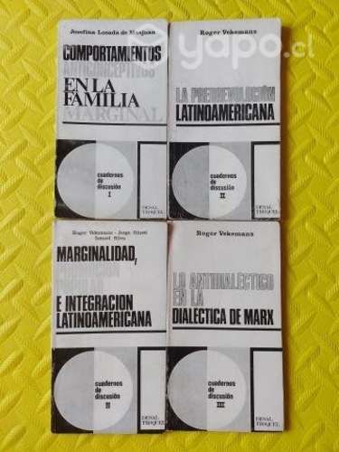 Cuadernos de discusión I, II, III y IV