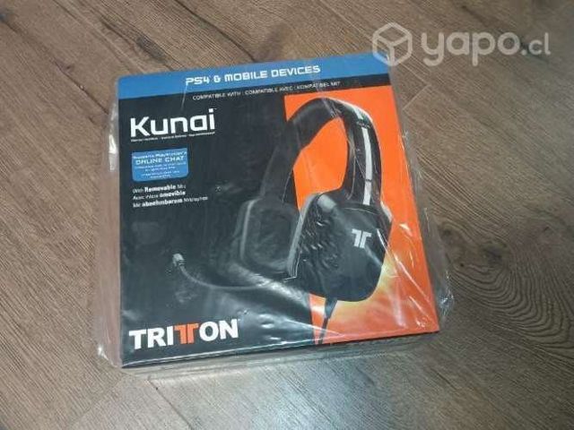 Audífonos gamer Kunai Triton, nuevos
