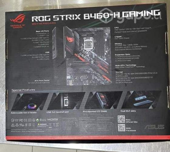 Tarjeta Madre Rog strix B460-H gaming