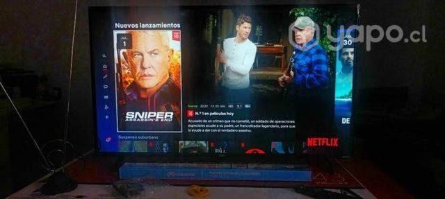 Smart tv aoc 43" uhd roku tv