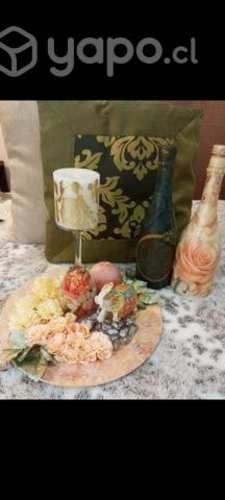 Centros de mesa vintage