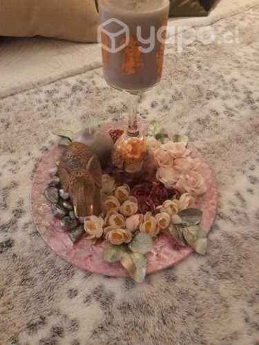 Centros de mesa vintage