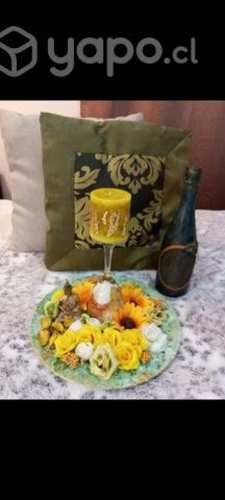 Centros de mesa vintage