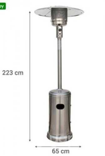 Estufa de patio nueva