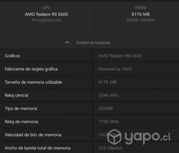 pc gamer ryzen 5+ 24 ram+ rx 6600