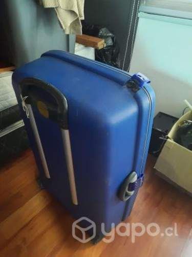 Maleta Samsonite azul grande