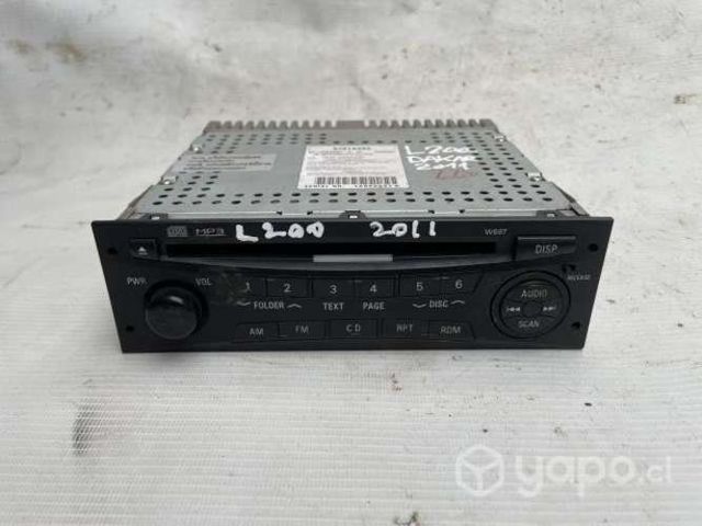 Radio Vehículo Mitsubishi L200 2011