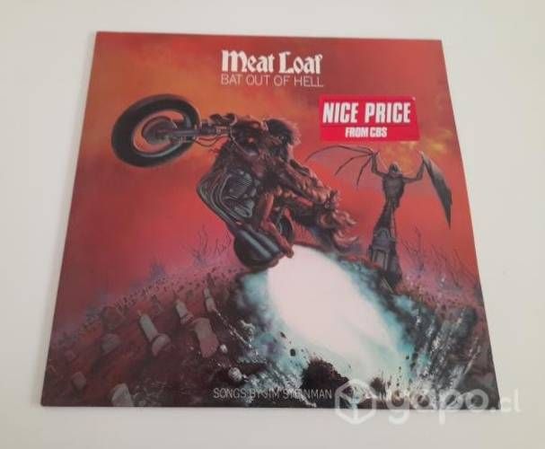 &quot;Vinilo Meat Loaf &quot;Bat Out OF Hell&quot; Impecable