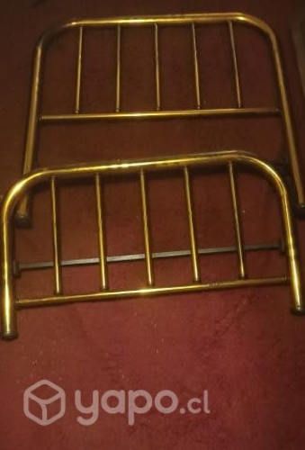 Cama de Bronce Antigua 1 plaza1/2