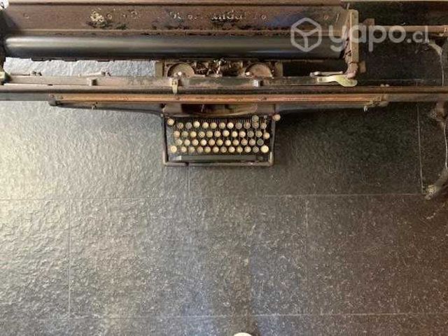 Maquina planillera antigua