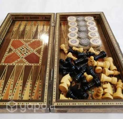 Hermoso Juego de Backgammon