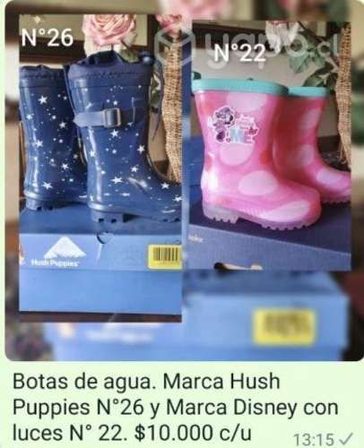 Botas de agua 26 y 22