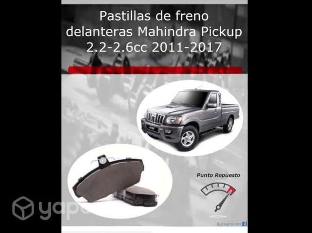 Pastillas de freno Mahindra Pick Up
