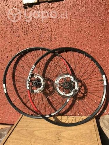 Ruedas Shimano Deore XC37 (MTB) + Discos de Freno