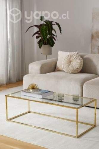 Mesas de centro estructura metalica