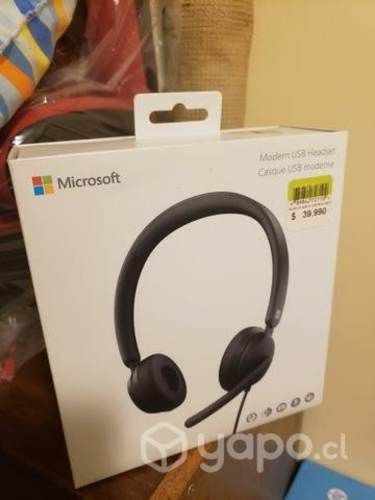 Audífonos teletrabajo oficina Microsoft Modern