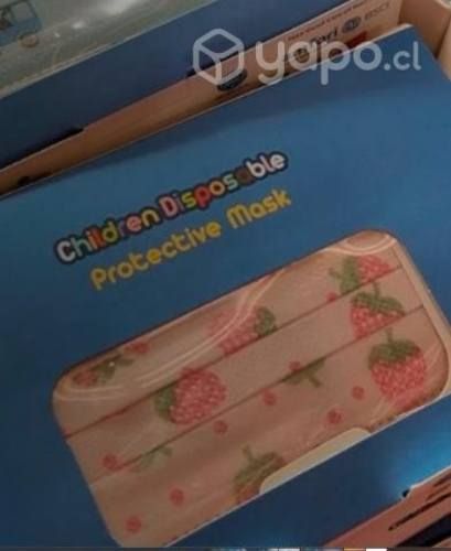Mascarillas niñ 50 unidades por caja