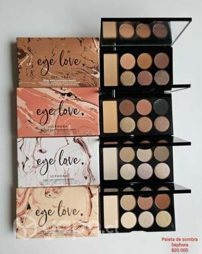 Paletas de sombras Sephora