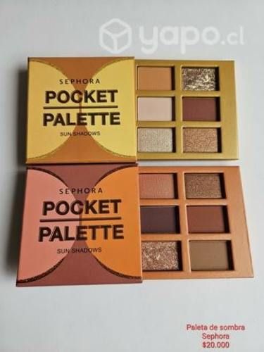 Paletas de sombras Sephora