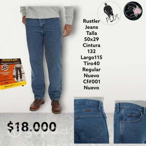 Jeans Talla 5XL cintura 132 cm