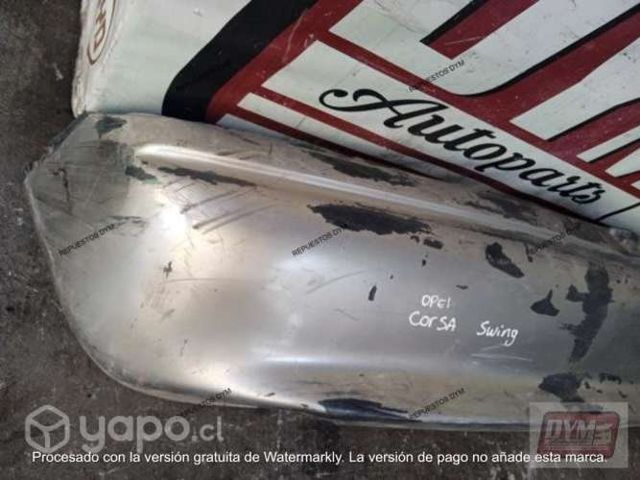 Parachoque Trasero Chevrolet/Opel Corsa Swing