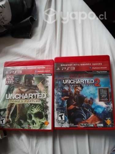 Pack de Uncharted ps3