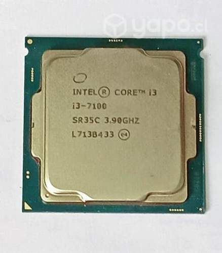 Procesador intel Core i3 7100 usado en excelentes